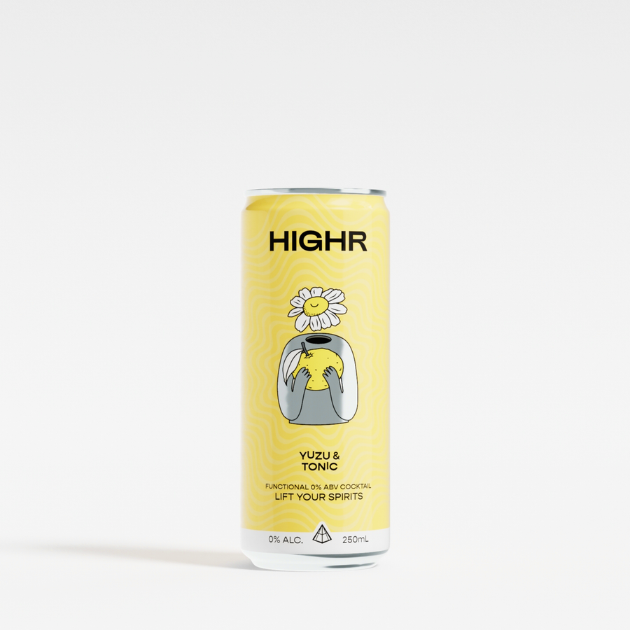 YUZU & TONIC | FUNCTIONAL ALCOHOL-FREE COCKTAIL | 250ML